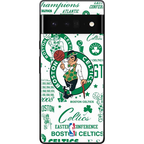 NBA Boston Celtics Historic Blast Google Pixel 6 Pro Skin
